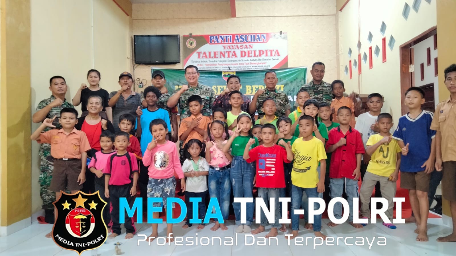 Kodam I/BB Salurkan Paket Makan Sehat ke Sekolah dan Panti Asuhan Medan