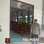 Berikan Rasa Aman Pada Saat Ibadah Hari Minggu, Polsek Meranti Laksanakan Pengamanan Di Gereja