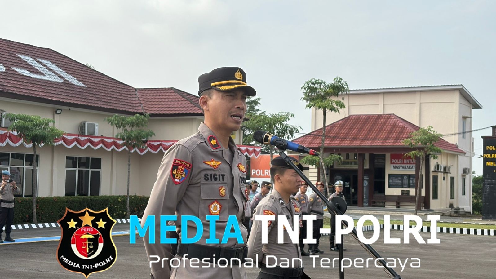 Waka Polres Mesuji Pimpin Apel Siaga Penuh Antisipasi Dinamika Situasi Nasional