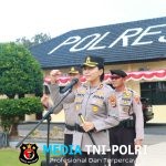 Latihan Dalmas, Polres Lampung Timur Tingkatkan Kesiapsiagaan Gangguan Kamtibmas