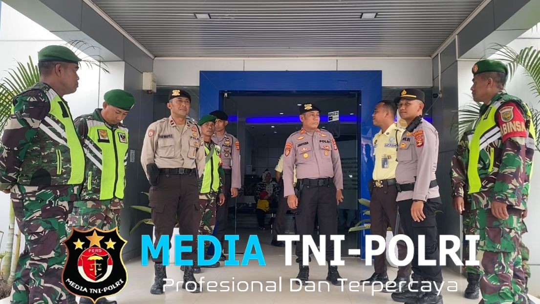 Polres Lampung Tengah Gelar Apel Siaga dan Patroli Gabungan, Amankan Objek Vital Jaga Kondusivitas Wilayah