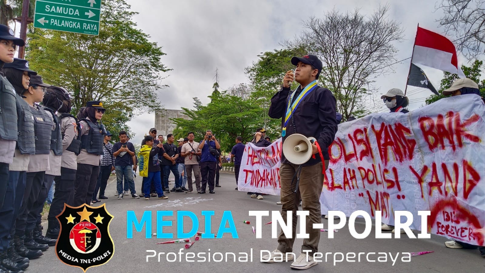 Aksi Demo di Sampit, Inilah Tuntutan Aliansi Kesatuan Rakyat Sipil