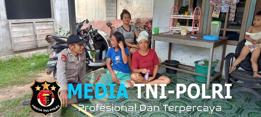 Disambut Senyum, Polisi dan Warga Sebangki Jalin Sinergi Kamtibmas