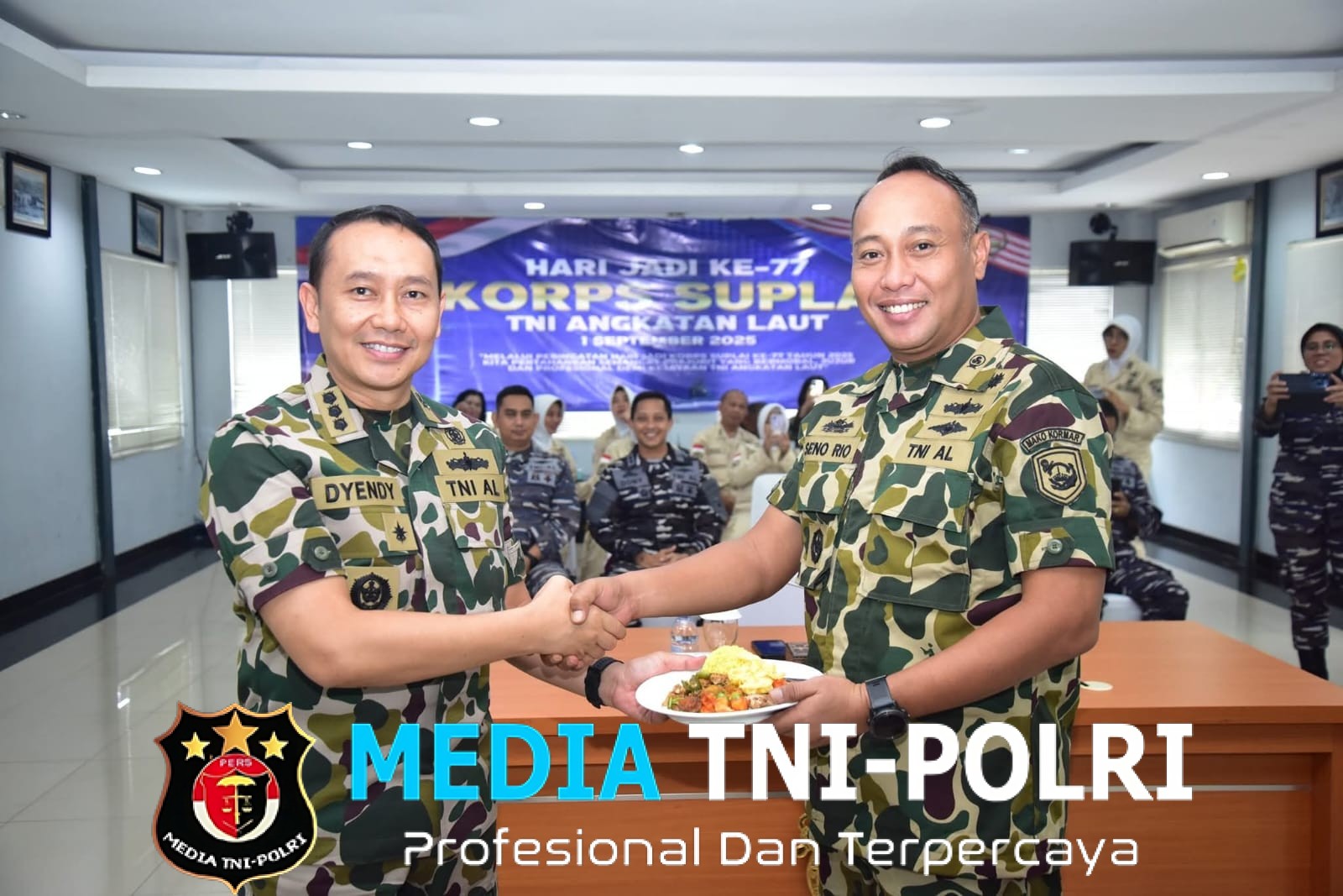 Kakuwil Kormar Mengikuti Syukuran Hari Jadi Korps Suplai ke-77 TNI Angkatan Laut