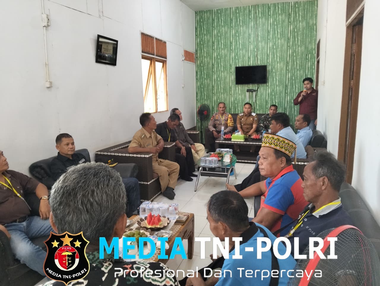 Silaturahmi Cooling System Wujud Sinergi TNI-Polri, Pemda dan Masyarakat di Air Besar