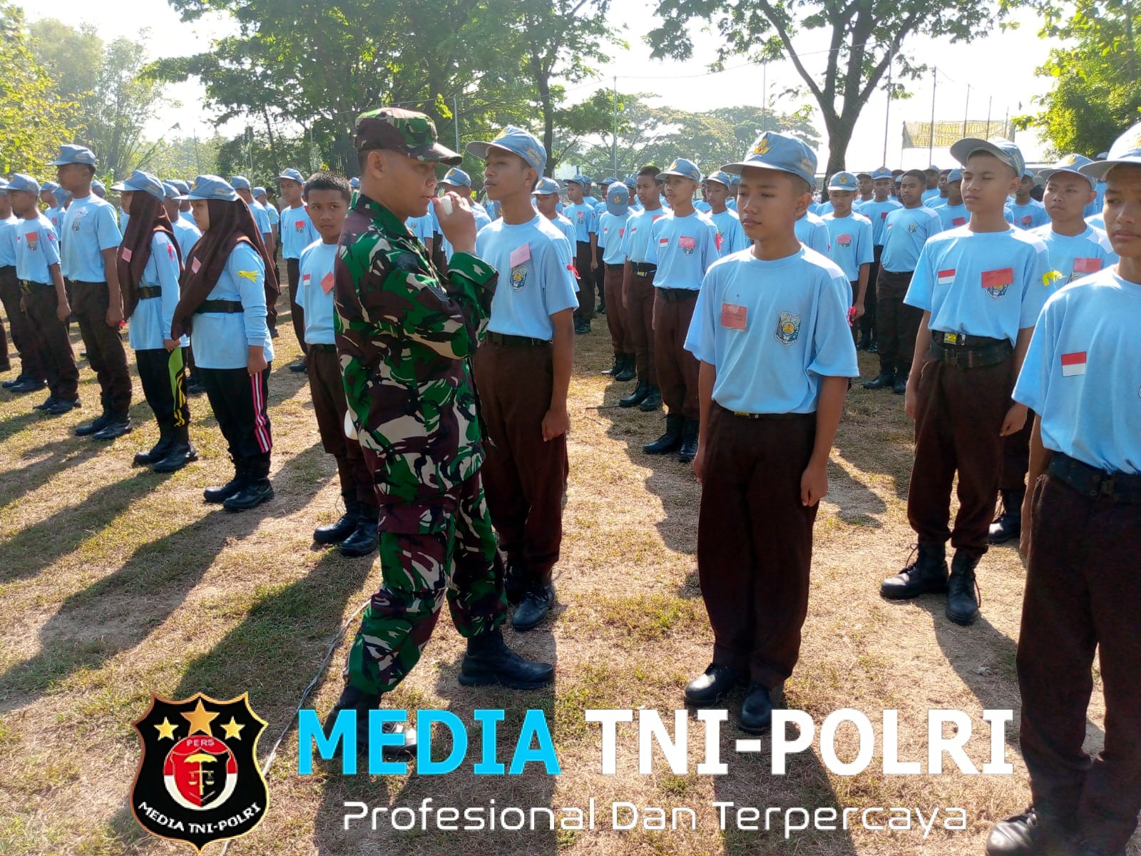 Pelda Sarto Tempa Wajah Wajah Semangat Menjadi Generasi Penerus Bangsa