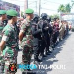 Polres Kotim Gelar Apel Patroli Sekala Besar Jamin Rasa Aman Masyarakat