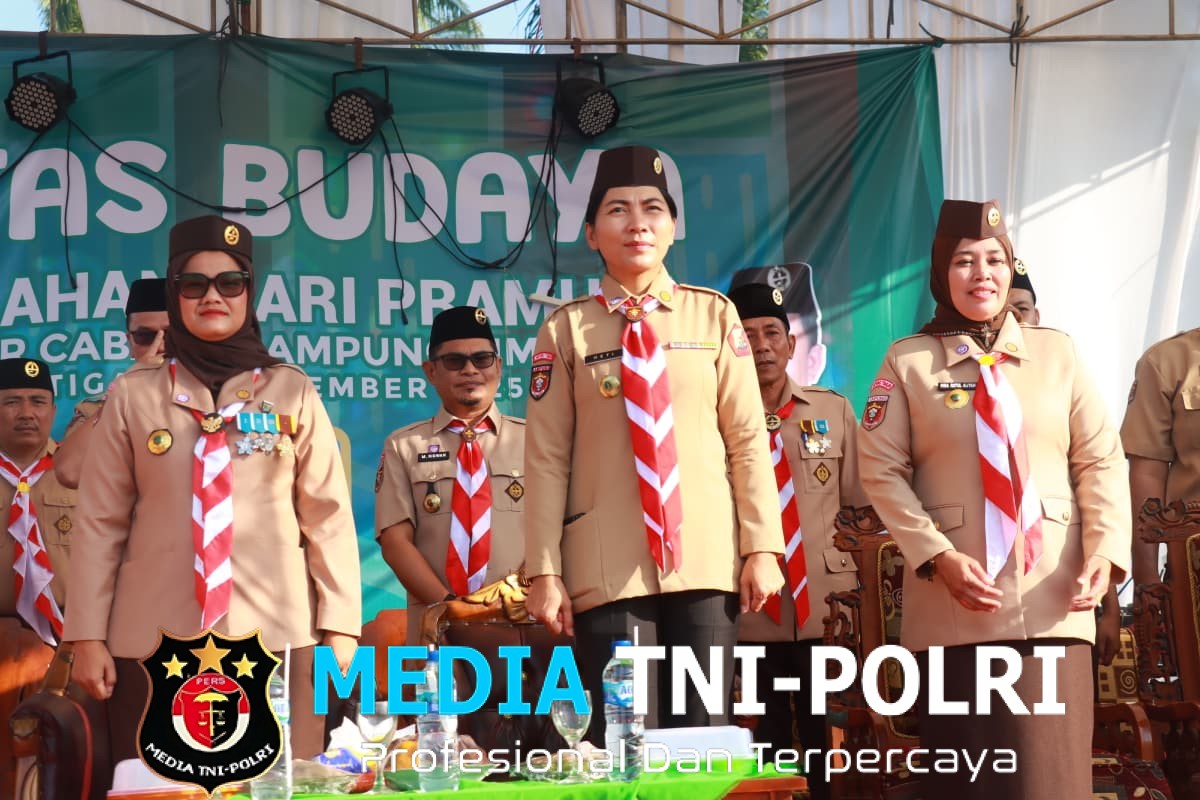 Kapolres Lampung Timur Hadiri Apel Besar Hari Pramuka ke-64 Tahun 2025