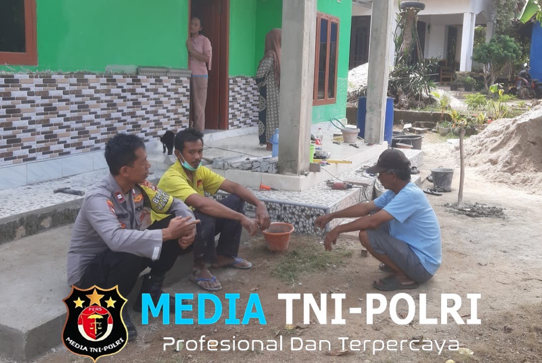 Sosok Bhabinkamtibmas Humanis Aiptu Heriyanto, Sahabat Warga di Waringinsari Barat