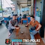 Patroli Sambang Dialogis Polsek Kuala Behe Dengan Warga Sampaikan Himbauan Kamtibmas