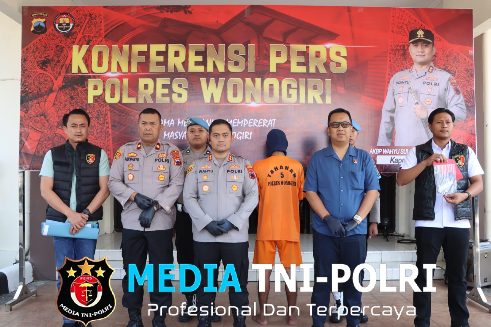 Diduga Provokasi Aksi Anarkis, Pria di Wonogiri Diamankan Polres Wonogiri, Kini Pelaku Lain Terus Diburu