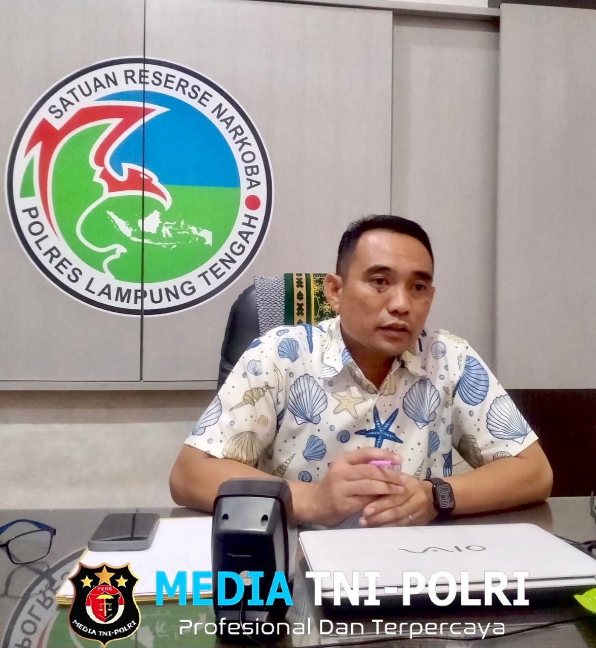 Polisi Gerebek Bandar Narkoba yang Dirikan Warung di Perkebunan Sawit Komering Putih