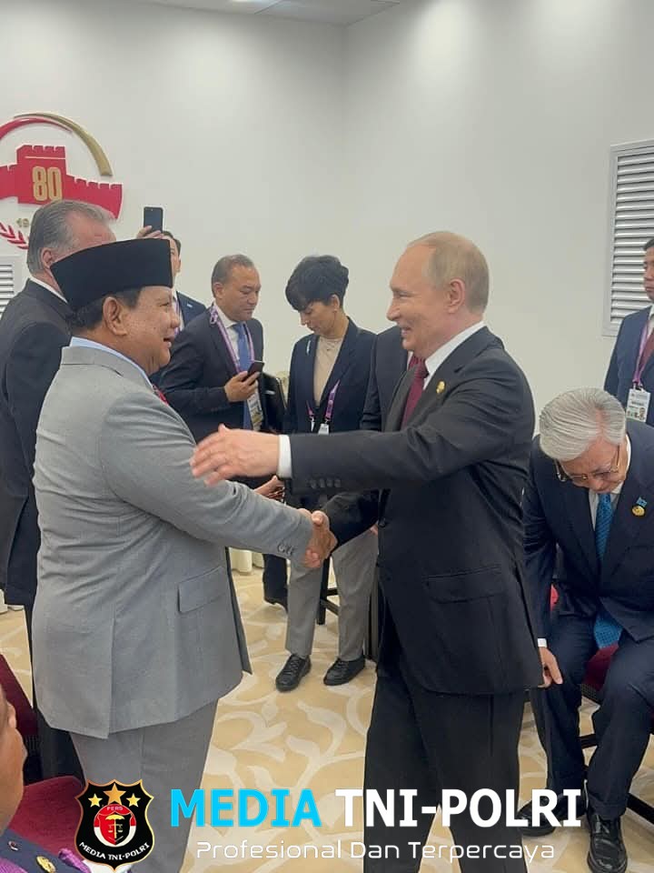 Lawatan Singkat di Beijing, Presiden Prabowo Gelar Pertemuan Khusus dengan Presiden Rusia Vladimir Putin