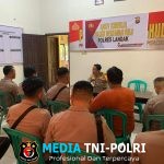 Kapolsek Mempawah Hulu Berikan Penekanan Kepada Anggota Guna Memaksimalkan Kinerja