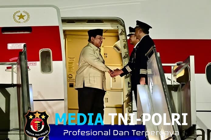 Presiden Prabowo Tiba di Tanah Air Usai Lawatan Singkat ke RRT