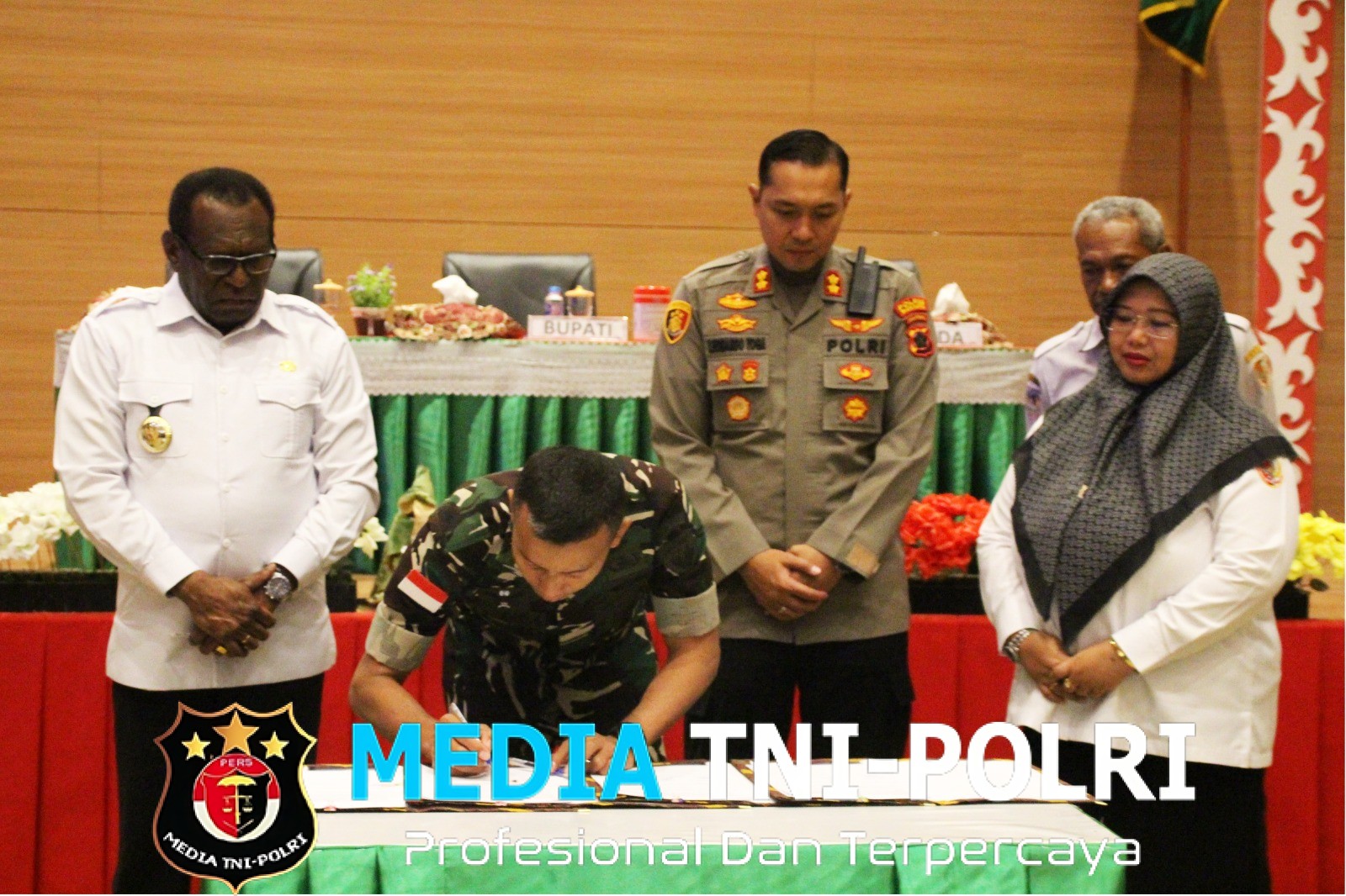 Satgas MBG Resmi Dibentuk, TNI Polri di Merauke Siap Dampingi Satuan Pendidikan