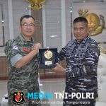 Kaskormar Menerima Courtesy Call Brigadir Jenderal Cha Young-Min