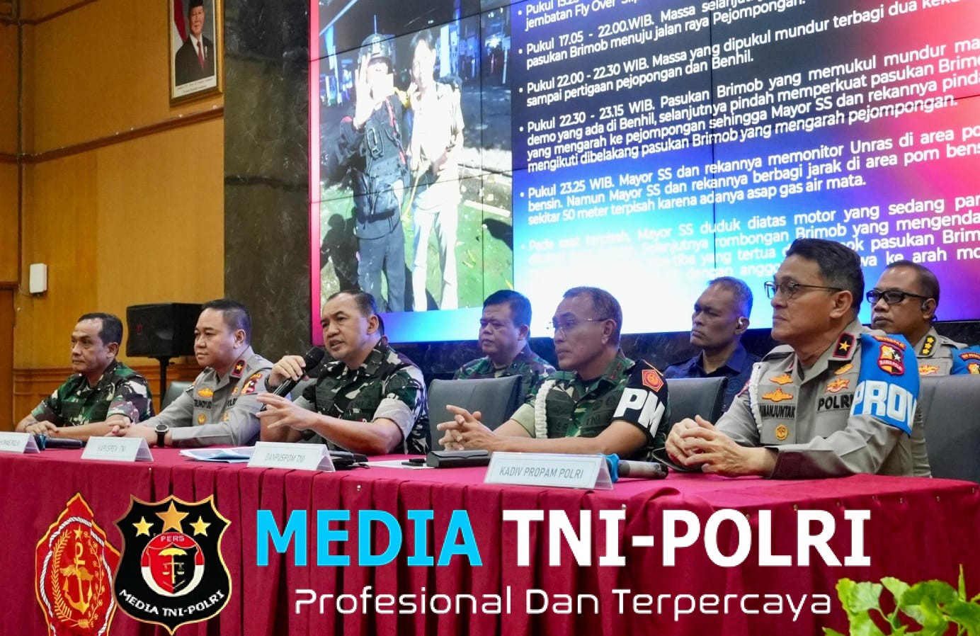 Kapuspen TNI Beberkan Fakta-Fakta Terkait Tuduhan TNI Jadi Provokator Unjuk Rasa