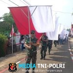 Kirab Bendera Merah Putih 200 Meter Semarakkan Merti Desa Pojok Boyolali