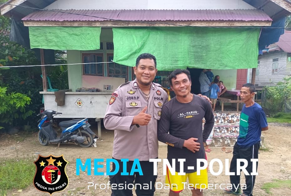 Patroli Anggota Polsek Kuala Behe Jaga Keamanan Dan Kondusifitas di Lingkungan Masyarakat