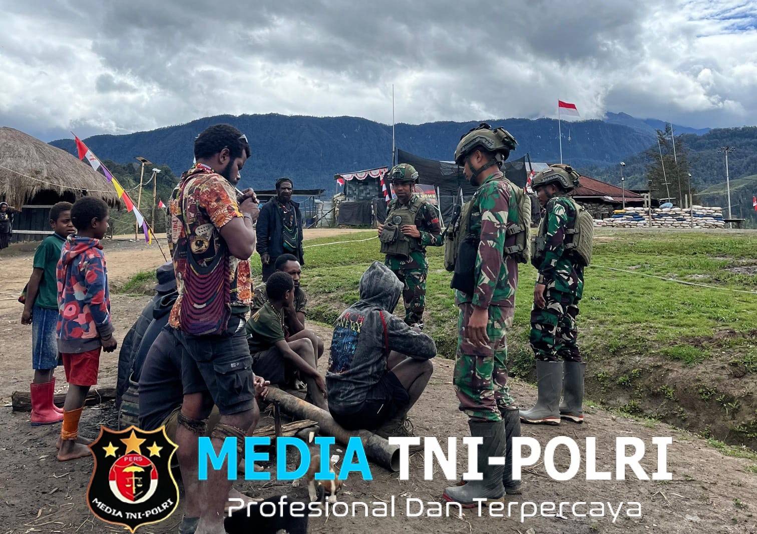 Satgas Yonif 700/Wyc Laksanakan Anjangsana di Gome, Dengarkan Keluh Kesah Warga