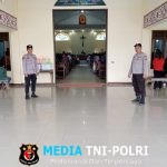 Ibadah Misa Berjalan Lancar Samapta Polsek Menyuke Lakukan Pengamanan