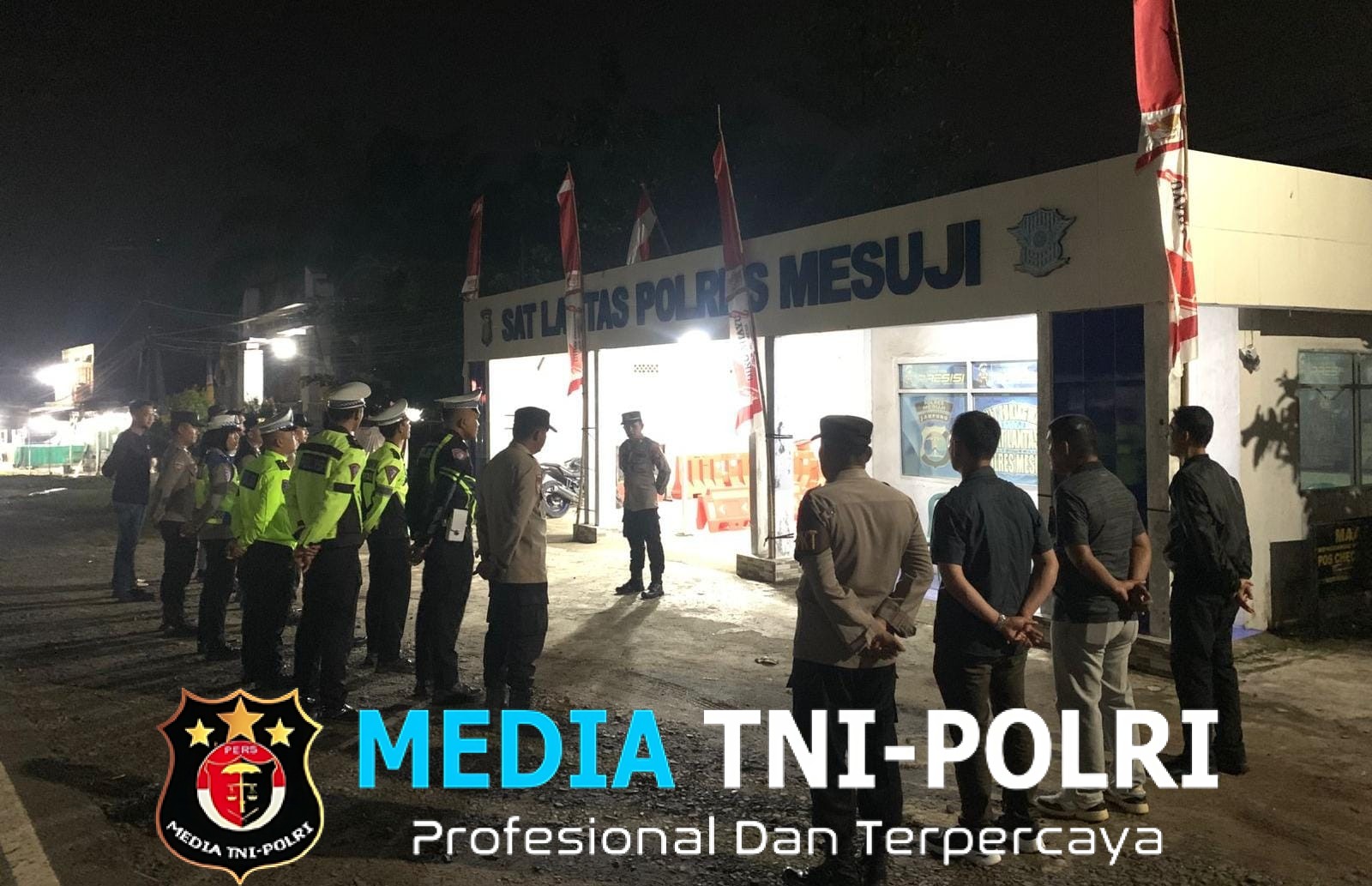 Antisipasi Gangguan Kamtibmas Polres Mesuji Intensifkan Patroli Malam Saat Akhir Pekan