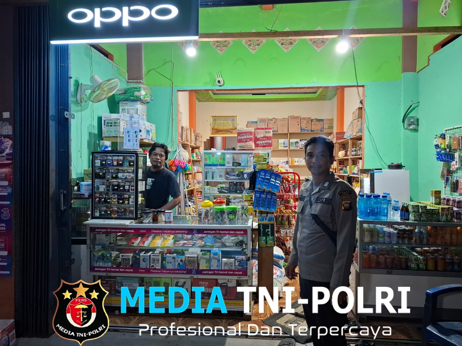 Gelar Patroli Malam Cegah Aksi Premanisme Di Wilayah Kecamatan Kuala Behe