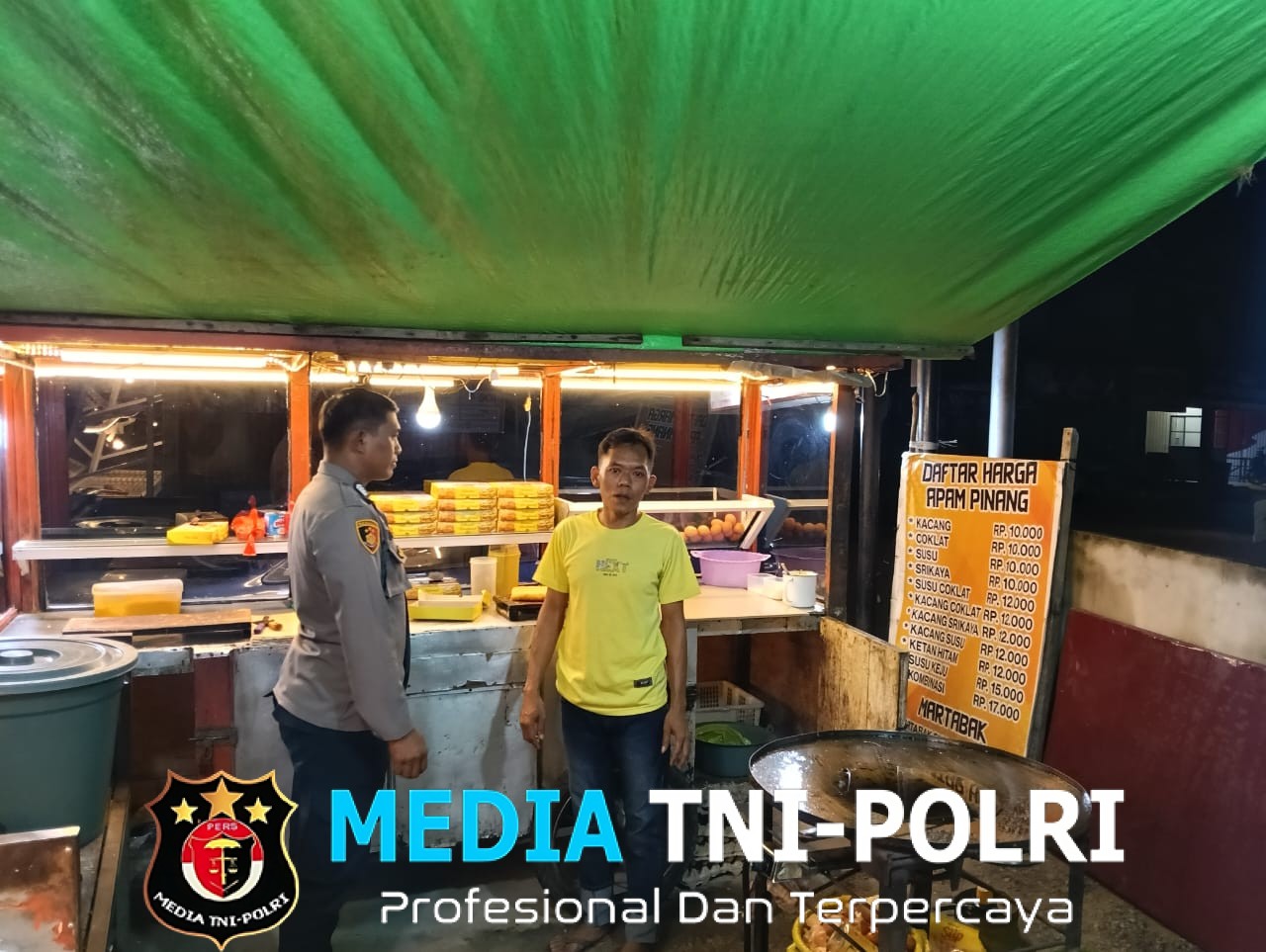 Jaga Situasi Kondusif, Polsek Sengah Temila Tingkatkan Patroli Malam