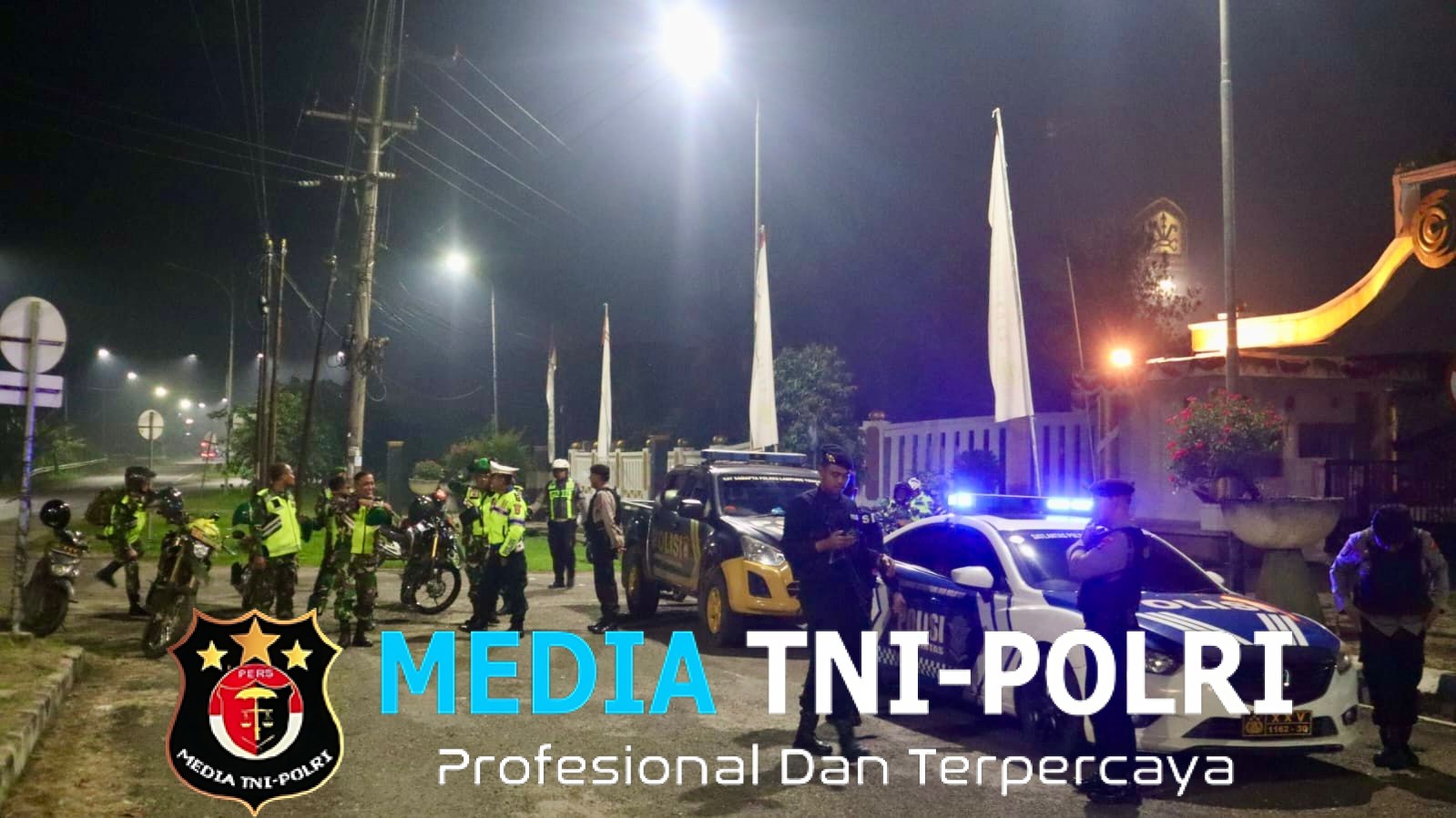 Cegah Kejahatan Jalanan dan Balap Liar, Polres Lampung Tengah Intensifkan Patroli Gabungan