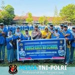 Lewat Upacara Bendera, Satlantas Polres Lampung Tengah Dorong Pelajar Tertib BerLalu Lintas