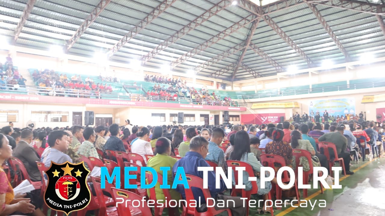 Polres Langkat Amankan Pesta Puncak Tahun Transformasi HKBP Distrik XXIII