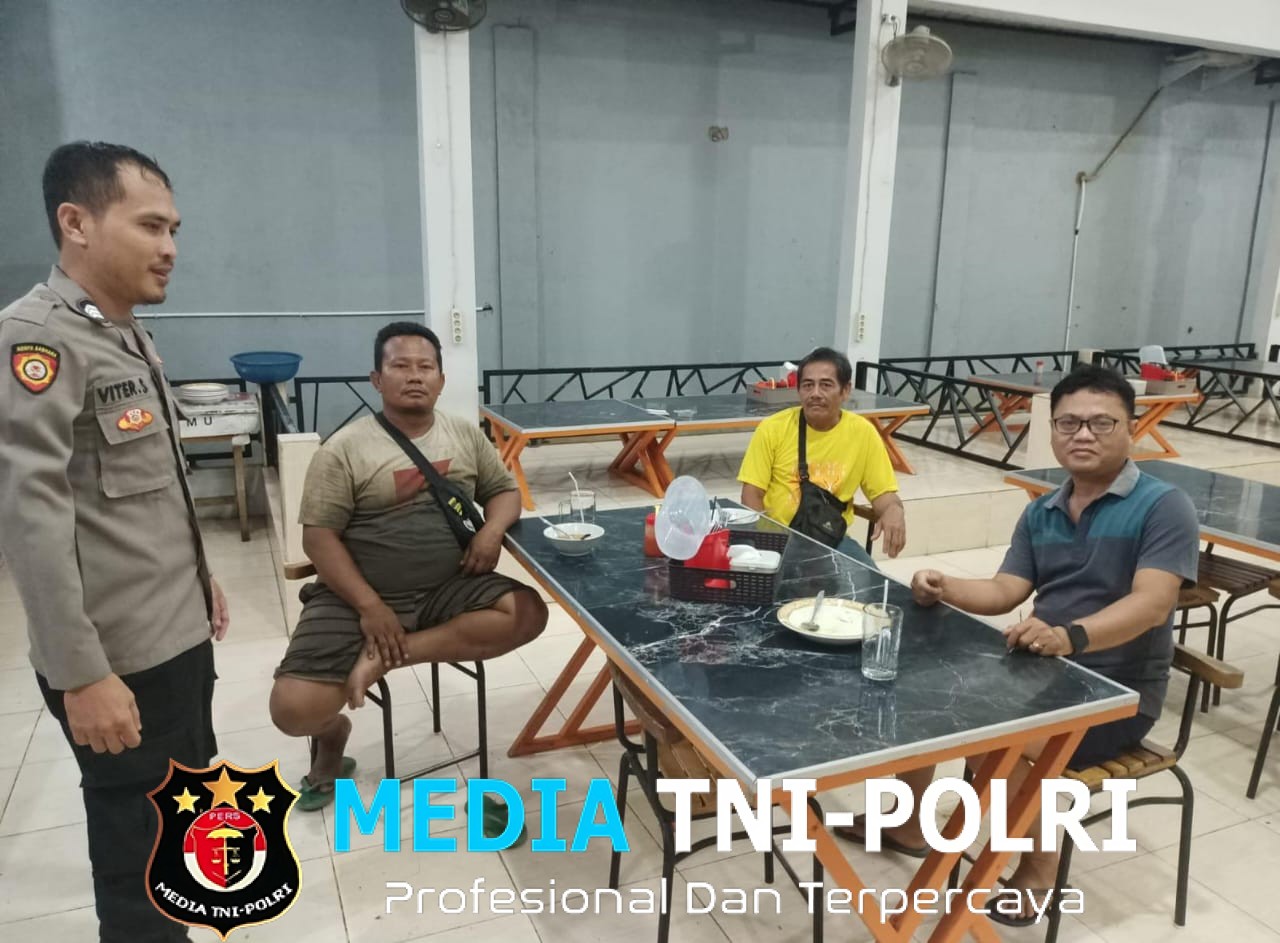 Personil Polsek Menjalin Laksanakan Rutinitas Patroli Malam