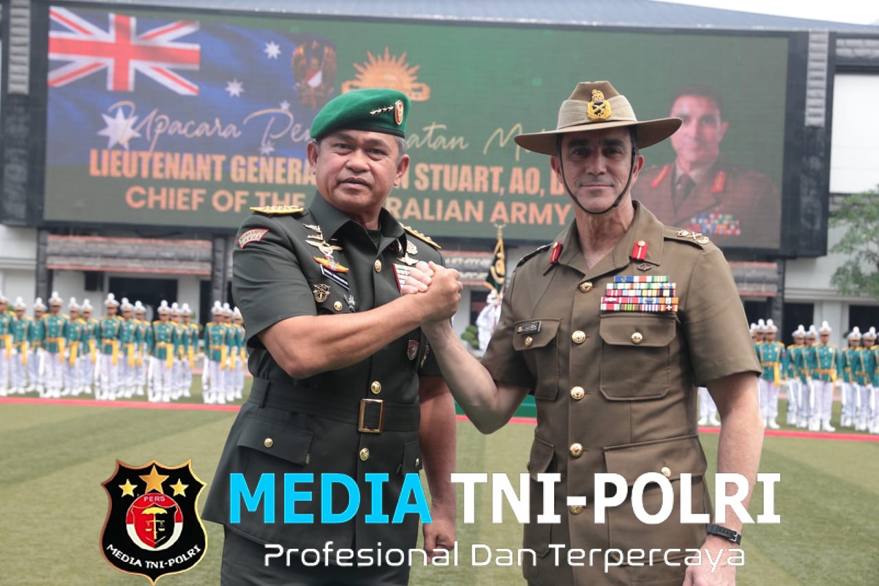 Kasad dan Kasad Australia Teguhkan Persahabatan, Perkuat Kerja Sama Militer Kedua Negara