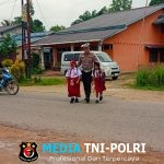 Ciptakan Kamtibcar Lantas di Pagi Hari, Polsek Mempawah Hulu Rutin Lakukan Strong Point