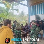 Pos Mur Laksanakan Patroli Simpatik di Kampung Mur, Distrik Mambioman Bapai