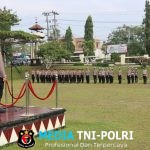 Polres Lampung Utara Gelar Upacara Peringatan Hari Olahraga Nasional ke -42 tahun 2025