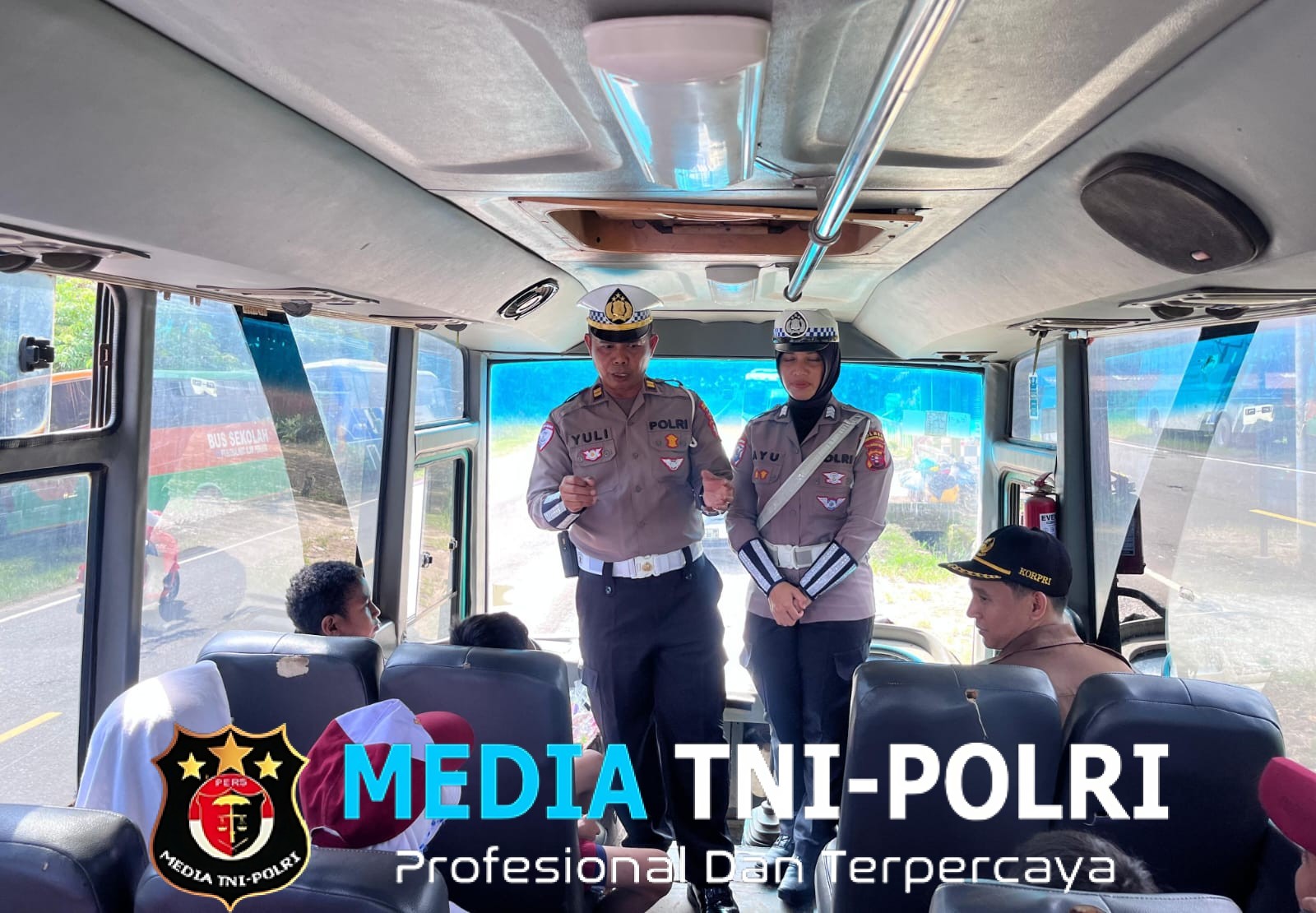 Satlantas Polres Kotim Gelar Sosialisasi dan Edukasi Dalam Rangka Hari Lalu Lintas Bhayangkara Ke-70 Th.2025