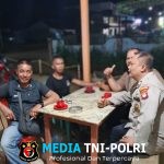 Kapolsek Sengah Temila Patroli Malam Upaya Preventif Jaga Kamtibmas