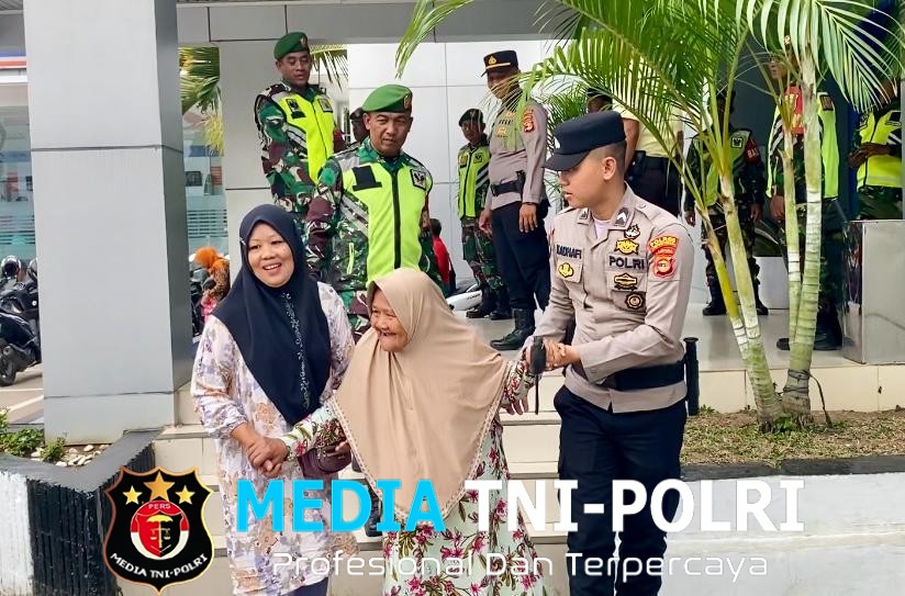 Sinergitas TNI-Polri Polres Lampung Tengah Hadir Melindungi, Bangga Melayani