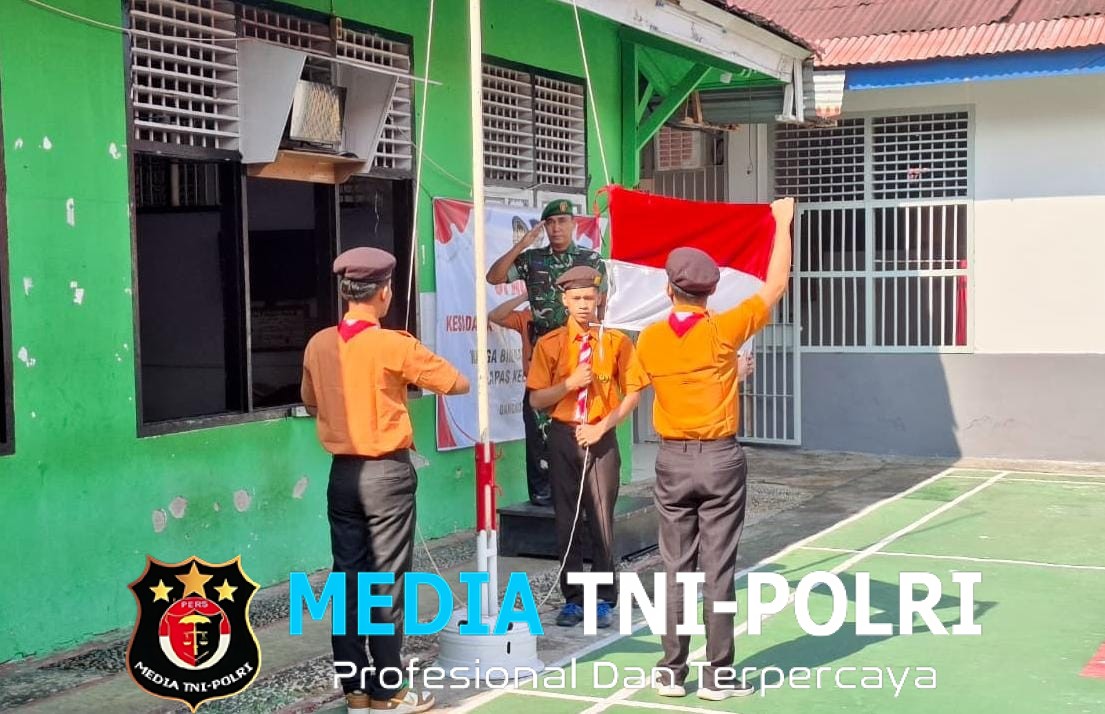 Pimpin Upacara di Lapas Bangko, Tekankan Pentingnya Kesadaran Berbangsa dan Bernegara