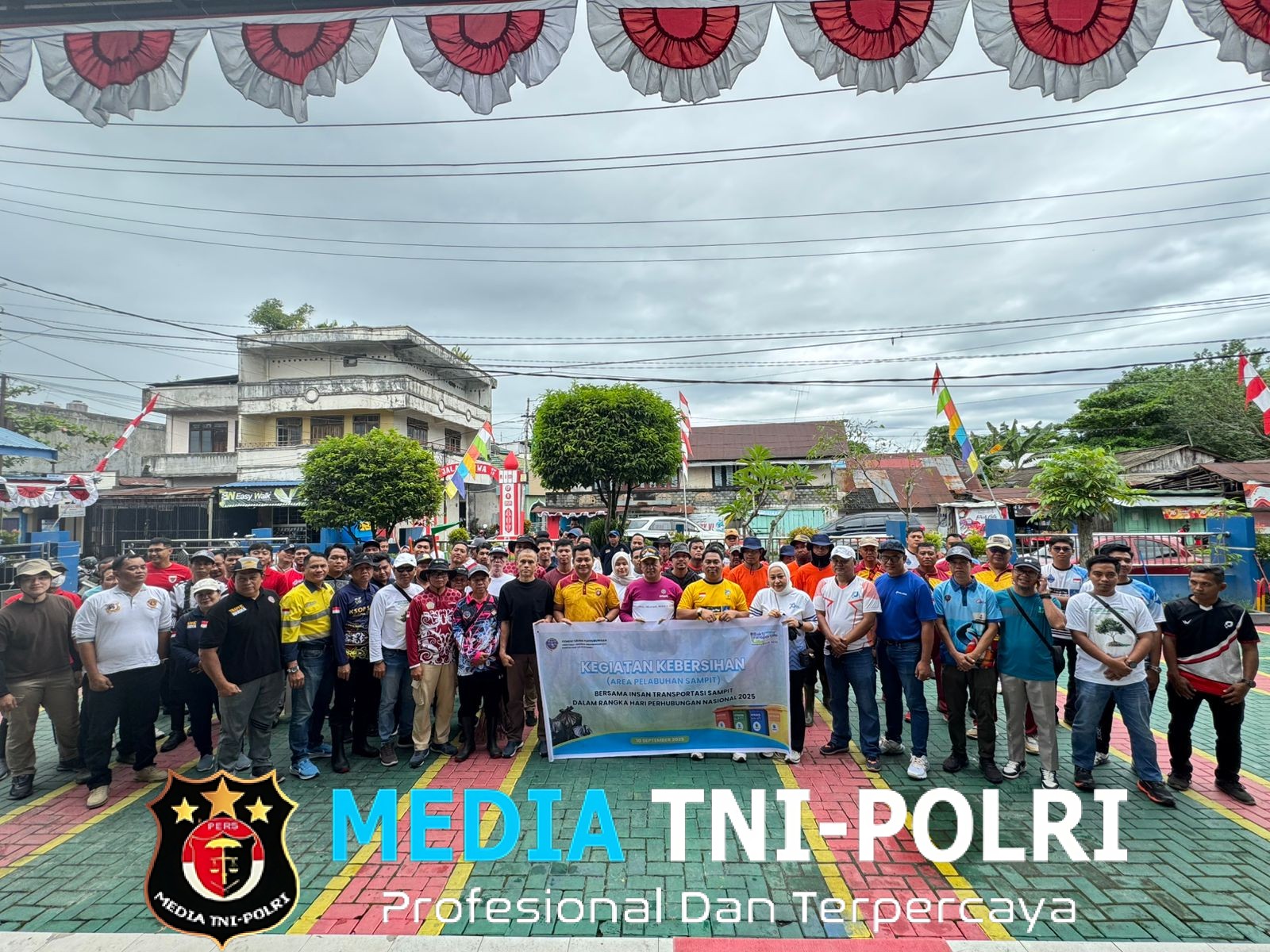 Sambut Hari Perhubungan Nasional 2025, Pelindo Berpartisipasi dalam Aksi Bersih-bersih