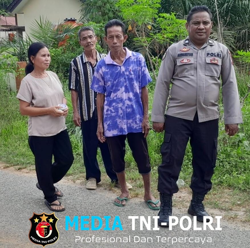 Patroli Humanis, Polsek Sebangki Ajak Warga Aktif Jaga Keamanan Lingkungan