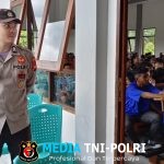 Polsek Meranti Pengamanan Pengukuhan Kongregasi Tarekat Religius Wanita Katolik di Paroki Hati Kudus Yesus Meranti