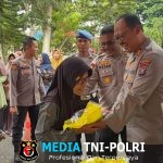 Polres Langkat Gelar Gerakan Pangan Murah, Sediakan 1.200 Karung Beras SPHP Untuk Masyarakat