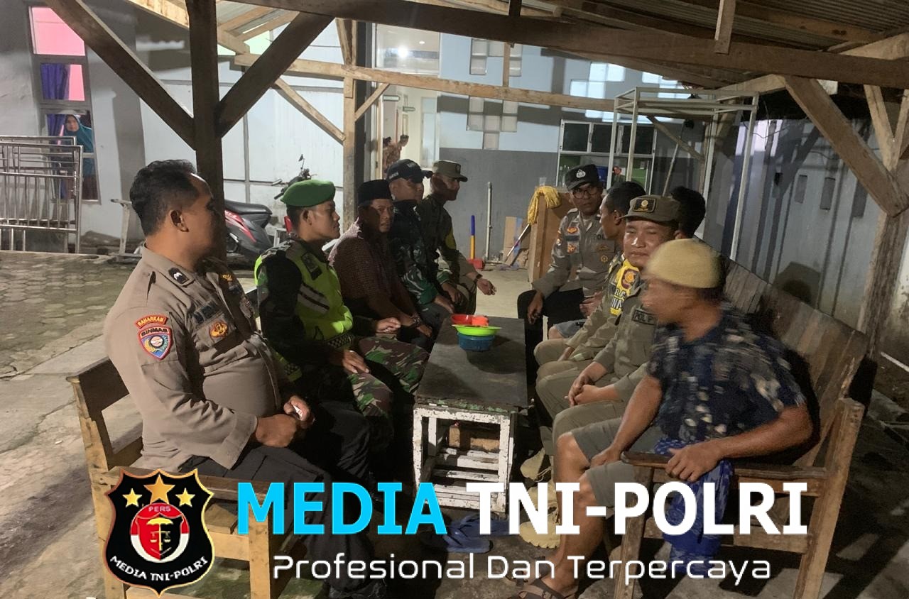 Jaga Stabilitas Keamanan Wilayah, Polsek Pardasuka Bersama TNI dan Satpol-PP Gelar Patroli Gabungan