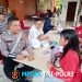 Setetes Darah, Sejuta Harapan Polres Lampung Tengah Gelar Donor Darah Peringati Hari Lalu Lintas Bhayangkara ke-70