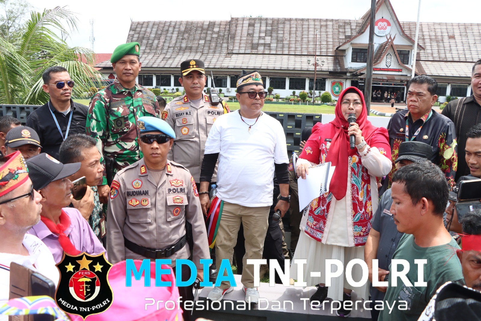 Sinergitas Polres Kotim dan Forkopimda, Amankan Aksi Unras dengan Kondusif dan Humanis