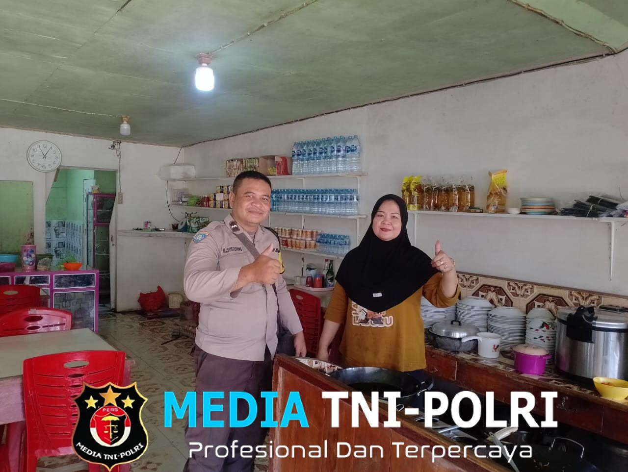 Laksanakan Sambang Dialogis Unit Binmas Polsek Kuala Behe Beri Pesan Kamtibmas Kepada Warga