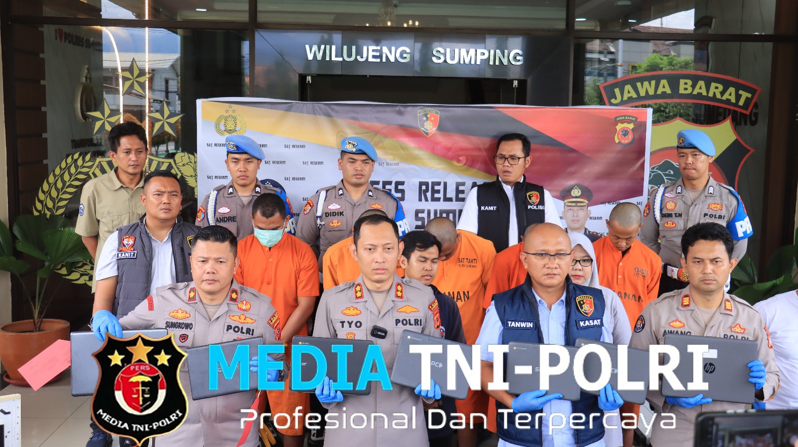 Polisi Bekuk Komplotan Pembobol Sekolah di Sumedang, Lima Pelaku dan Satu Penadah Ditangkap